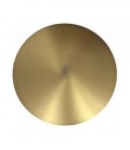 Aplique de pared dorado